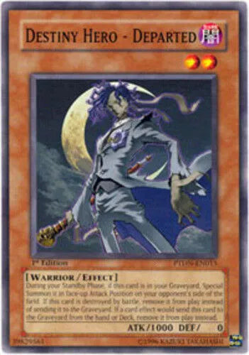 Destiny Hero - Departed - PTDN-EN015 - Common - Mixed Editions - YuGiOh LP