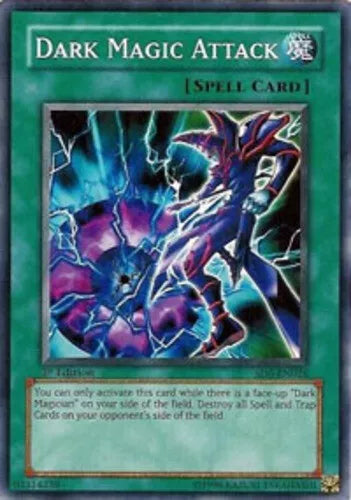 Dark Magic Attack - SD6-EN026 - Common - 1st Edition - YuGiOh