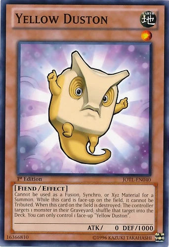 Yellow Duston - JOTL-EN040 - Common - 1st Edition - YuGiOh
