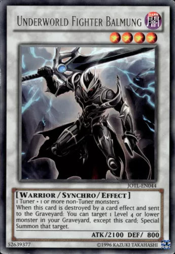 Underworld Fighter Balmung - JOTL-EN044 - Rare - Mixed Editions - YuGiOh