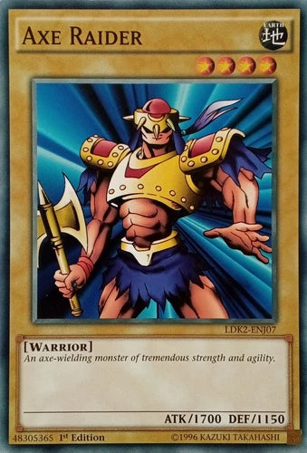 Axe Raider - LDK2-ENJ07 - Common - 1st Edition - YuGiOh
