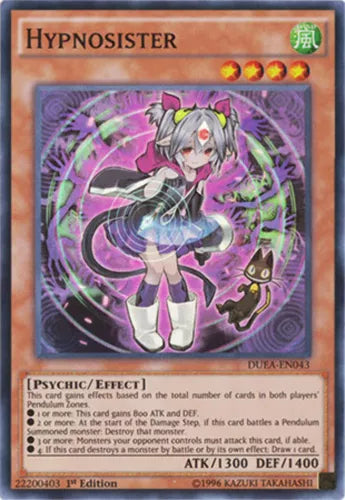 Hypnosister - DUEA-EN043 - Super Rare - Unlimited Edition - YuGiOh