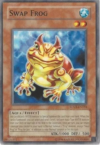 Swap Frog - SOVR-EN034 - Common - Unlimited Edition - YuGiOh