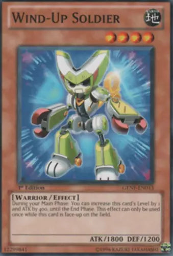 Wind-Up Soldier - GENF-EN013 - Common - Unlimited Edition - YuGiOh