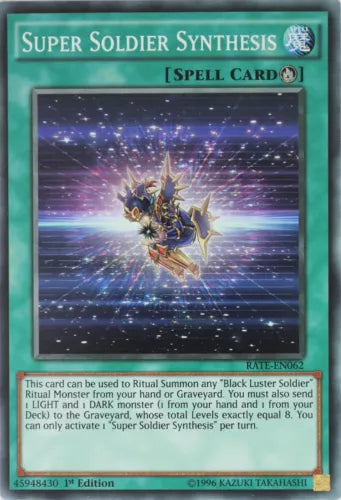 Super Soldier Synthesis - RATE-EN062 - Common - Mixed Editions - YuGiOh