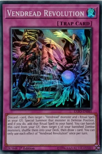 Vendread Revolution - EXFO-EN085 - Super Rare - Mixed Editions - YuGiOh