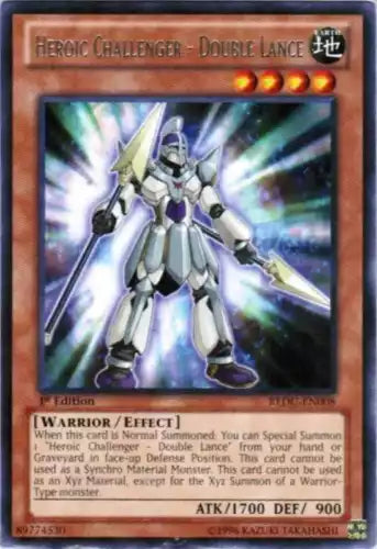 Heroic Challenger - Double Lance - REDU-EN008 - Rare - 1st Edition - YuGiOh