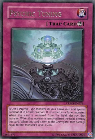 Psychic Tuning - CRMS-EN076 - Rare - 1st Edition - YuGiOh