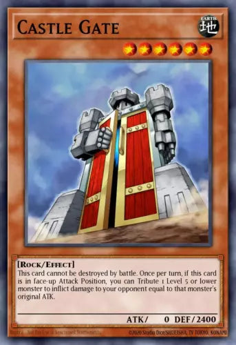 Castle Gate - PTDN-EN091 - Rare - 1st Edition - YuGiOh