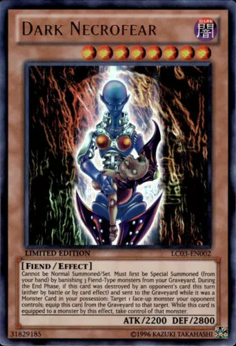 Dark Necrofear - LC03-EN002 - Ultra Rare - Limited Edition - YuGiOh