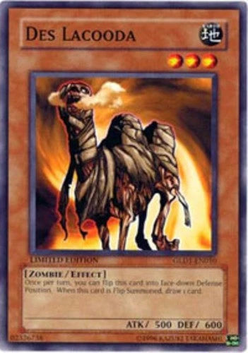 Des Lacooda - GLD1-EN010 - Common - Limited Edition - YuGiOh