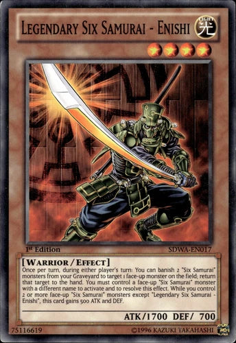 Legendary Six Samurai - Enishi - SDWA-EN017 - Common - 1st Edition - YuGiOh