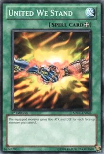 United We Stand - SDDL-EN023 - Common - 1st Edition - YuGiOh