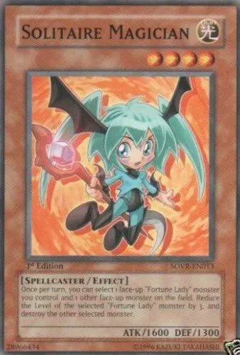 Solitaire Magician - SOVR-EN013 - Common - Mixed Editions - YuGiOh