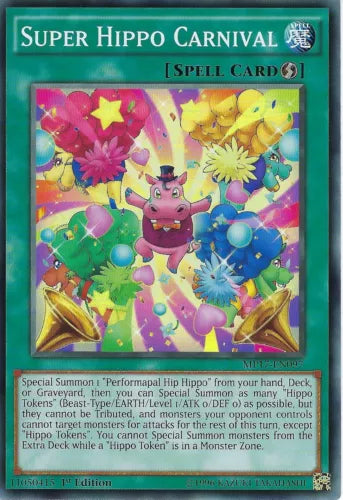 Super Hippo Carnival - MP17-EN097 - Common - 1st Edition - YuGiOh