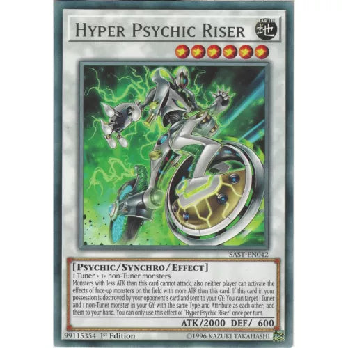 Hyper Psychic Riser - SAST-EN042 - Rare - Mixed Editions - YuGiOh