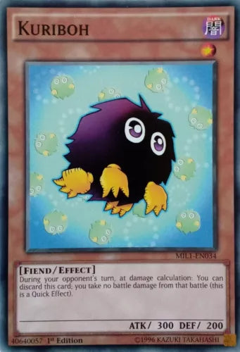 Kuriboh - MIL1-EN034 - Common - 1st Edition - YuGiOh