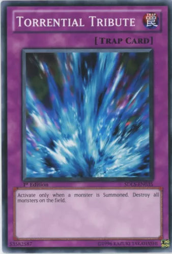 Torrential Tribute - SDLS-EN035 - Common - 1st Edition - YuGiOh