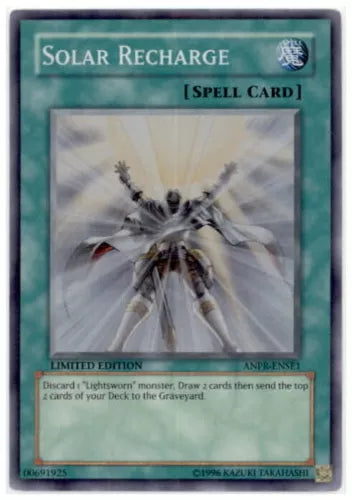 Solar Recharge - ANPR-ENSE1 - Super Rare - Limited Edition - YuGiOh LP