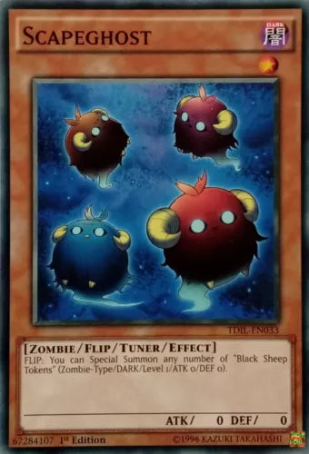 Scapeghost - TDIL-EN033 - Common - Mixed Editions - YuGiOh