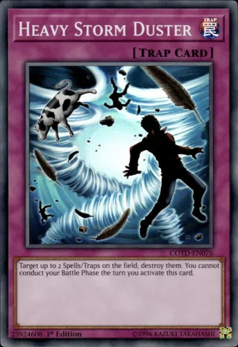 Heavy Storm Duster - COTD-EN076 - Super Rare - Unlimited Edition - YuGiOh
