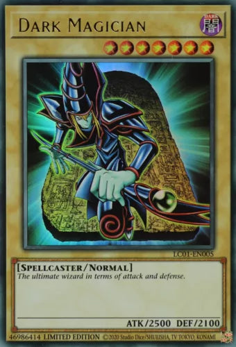 Dark Magician - LC01-EN005 - Ultra Rare - Limited Edition - YuGiOh