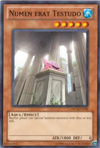 Numen erat Testudo - ORCS-EN038 - Common - Mixed Editions - YuGiOh
