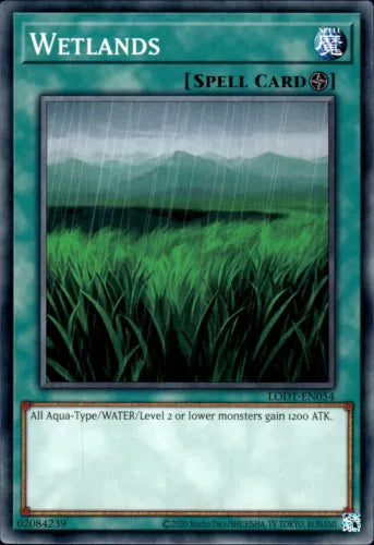 Wetlands - LODT-EN054 - Common - Mixed Editions - YuGiOh