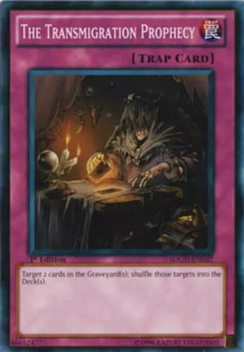 The Transmigration Prophecy - SDGU-EN037 - Common - 1st Edition - YuGiOh