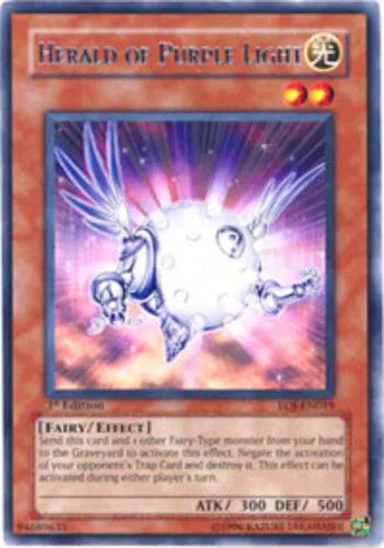 Herald of Purple Light - EOJ-EN019 - Rare - 1st Edition - YuGiOh