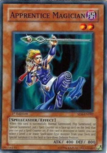 Apprentice Magician - SD6-EN007 - Common - 1st Edition - YuGiOh LP