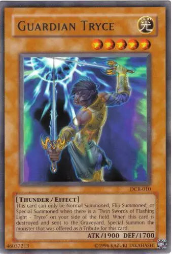 Guardian Tryce - DCR-010 - Rare - Unlimited Edition - YuGiOh