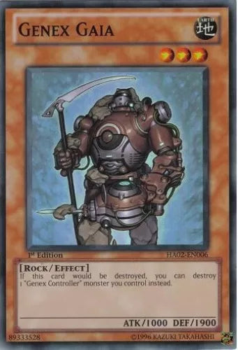 Genex Gaia - HA02-EN006 - Super Rare - Unlimited Edition - YuGiOh