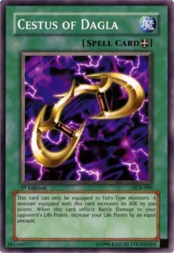 Cestus of Dagla - DCR-090 - Common - 1st Edition - YuGiOh
