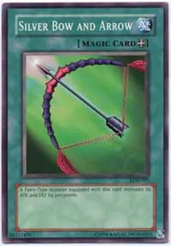 Silver Bow and Arrow - LOB-091 - Common - Unlimited Edition - YuGiOh