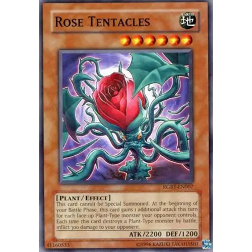 Rose Tentacles - RGBT-EN007 - Common - Mixed Editions - YuGiOh