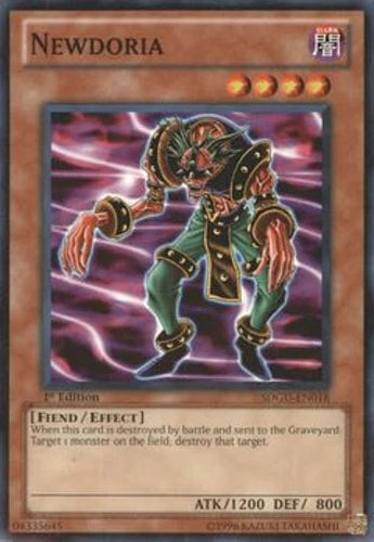 Newdoria - SDGU-EN018 - Common - 1st Edition - YuGiOh