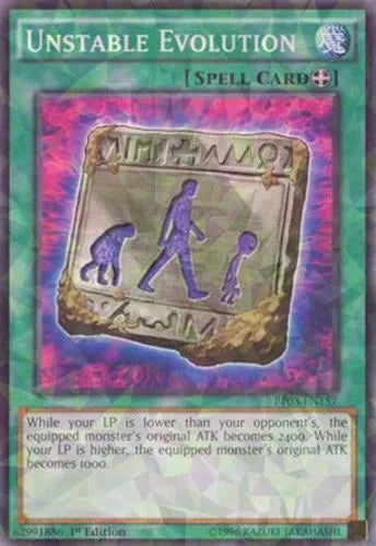 Unstable Evolution - BP03-EN157 - Shatterfoil - 1st Edition - YuGiOh