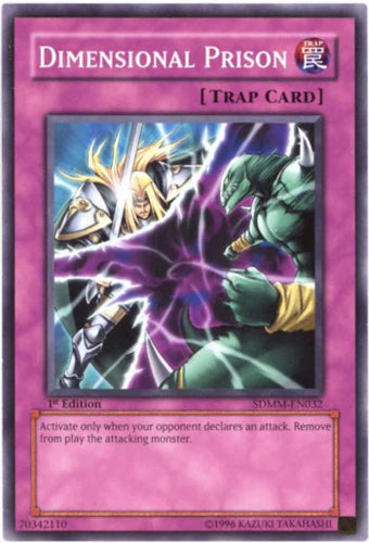 Dimensional Prison - SDMM-EN032 - Common - 1st Edition - YuGiOh