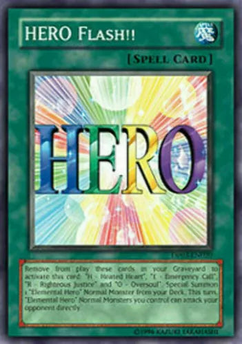 HERO Flash!! - DP03-EN020 - Common - Unlimited Edition - YuGiOh