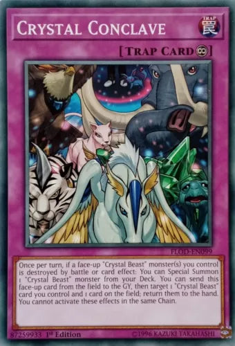 Crystal Conclave - FLOD-EN099 - Common - Mixed Editions - YuGiOh