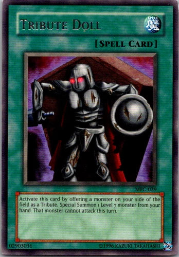 Tribute Doll - MFC-039 - Rare - Unlimited Edition - YuGiOh LP