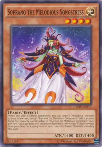 Soprano the Melodious Songstress - CROS-EN010 - Common - Unlimited Edition