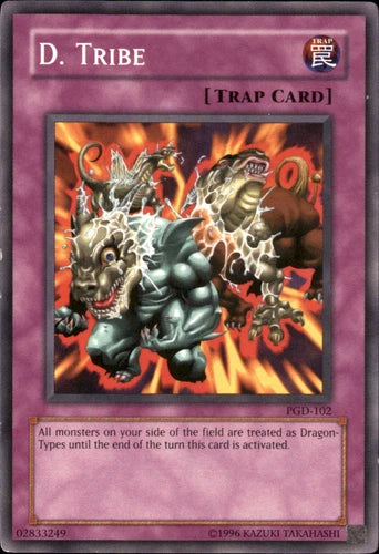 D. Tribe - PGD-102 - Common - Mixed Editions - YuGiOh LP