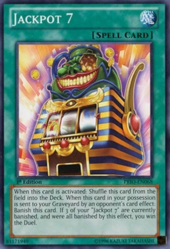 Jackpot 7 - PRIO-EN068 - Common - Mixed Editions - YuGiOh