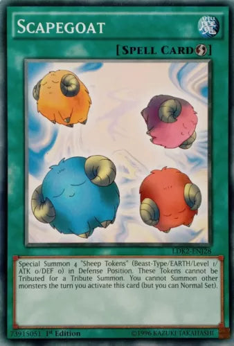 Scapegoat - LDK2-ENJ28 - Common - 1st Edition - YuGiOh