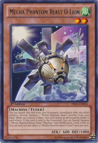 Mecha Phantom Beast O-Lion - PRIO-EN026 - Rare - Mixed Editions - YuGiOh