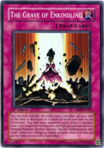 The Grave of Enkindling - DP2-EN030 - Super Rare - Unlimited Edition - YuGiOh