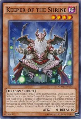 Keeper of the Shrine - CORE-EN024 - Common - 1st Edition - YuGiOh