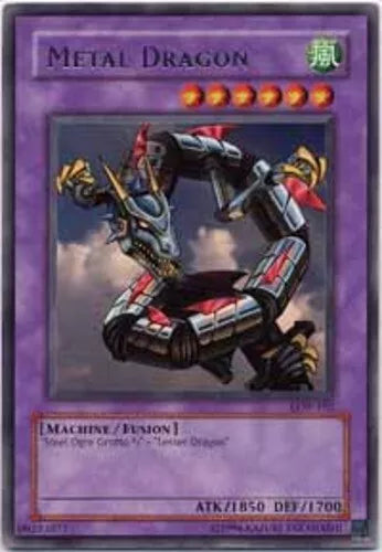 Metal Dragon - LOB-102 - Rare - Unlimited Edition - YuGiOh